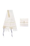 BRTAGG Talit Prière Châle, Tallit, Anglais/Hébreu avec Sac Assorti 180cm x 55cm, Rouge 