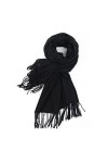 ZLLY Hiver Chaud Écharpe, Pashmina Châle Wrap, Écharpe Pashmina Châle Etole pour Femme Hiver Cachemire Grande Réversible Écha