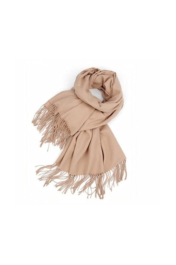 ZLLY Hiver Chaud Écharpe, Pashmina Châle Wrap, Écharpe Pashmina Châle Etole pour Femme Hiver Cachemire Grande Réversible Écha