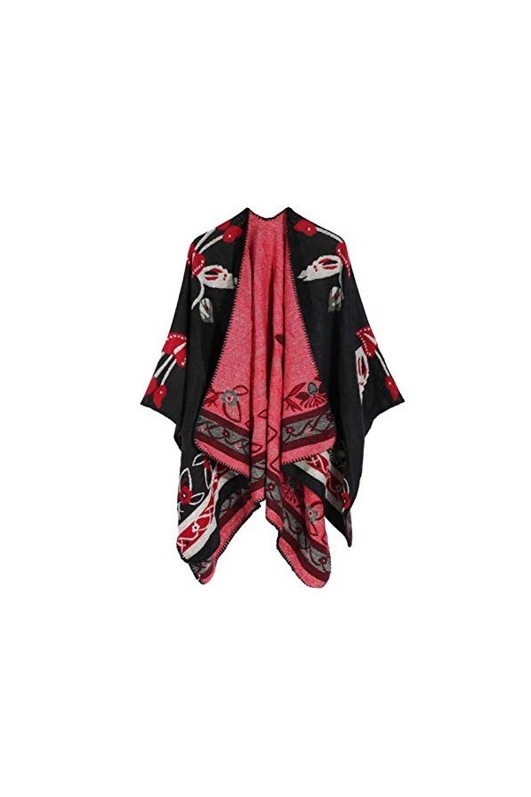 WJCRYPD Automne Et Hiver Nouveau Style De La Rue Dames De La Mode Tout-Match Cachemires De Pashmina for Les Femmes Châle QF S