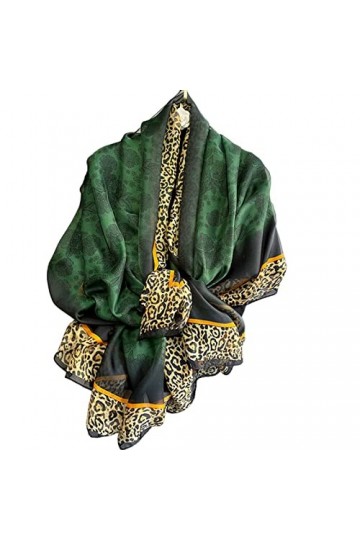 XKUN Écharpe Femmes Écharpe Floral Siclages De Soie Châles Enveloppe Les Hijabs Féminins Pashmina Frontard Bandana Cou Hijabs