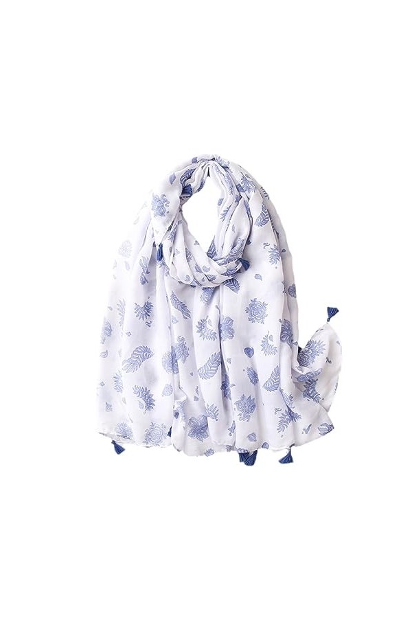 Mode Floral Viscose Châle Écharpe Lady Wrap Pashmina Étole Musulman Hijab