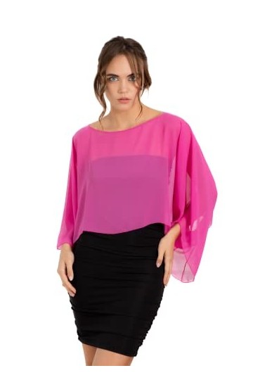 Couvre-balles idéal pour cérémonie et événement Formel en Georgette Doux Disponible en différentes Couleurs. Taille Unique Ro