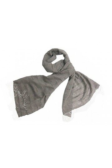 GALITZINE - Pashmina - Femme gris gris Unica