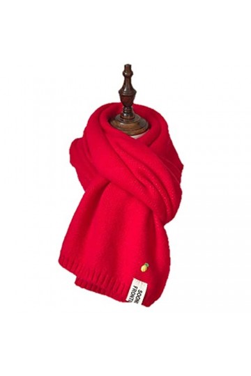 UKKO Foulard Femmes Solid Cashmere Foulards Lady Hiver Épaissie Épaissement Chaude Pashmina Châles De Pashmina Chands Rose Bl