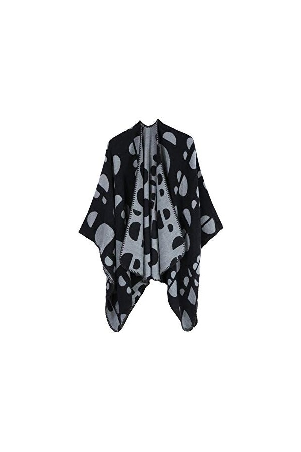 WJCRYPD Wraps Étoles Tippet Nouvelles Empreintes De Femmes Perdent Et À Long Automne Châle Et Chaud Manteau dhiver Châle QF 