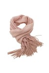 Hiver Solide Kint Feel Pashmina châles enveloppes Dames écharpe légère écharpes Chaudes Femmes Long châle enveloppe Grandes é