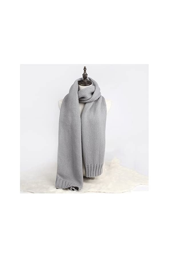 LIUHUI Mode Chaude écharpe Automne et Hiver étudiant Sauvage Tricoter épaisses écharpes Couples Unisexe for Hommes et Femmes 