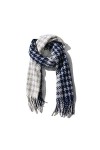 Écharpe Chale Femme Écharpe Automne et Hiver Hommes et Femmes Polyvalent Vintage Chaleur Plaid châle Gland Conception Grande 
