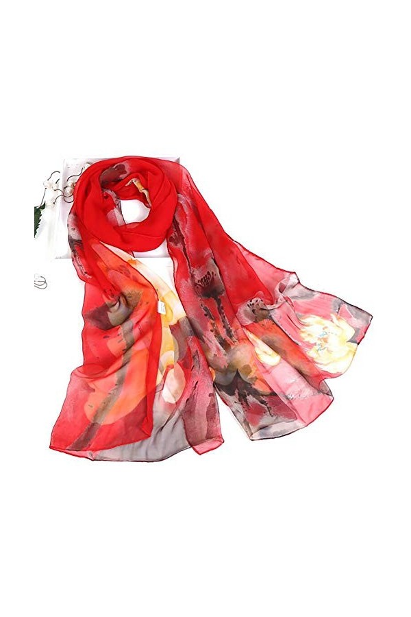 Echarpes Femme Femmes Impression Longues écharpes Dames écharpe Enveloppement Doux châle Mode écharpe Oreille et écharpe for 