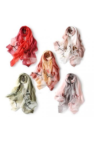MEIBAOGE Femmes Châles Et Wraps Lady Travel Pashmina Foulards dhiver De Haute Qualité, Écharpe-Couleur 1