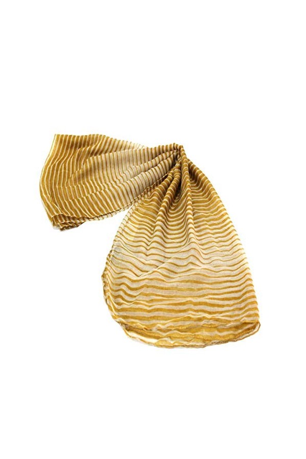 COVERI COLLECTION Écharpe unisexe Pashmina sans franges 100 % polyester 190 x 70 cm