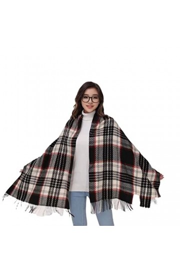 NGT new guide steps Écartement dhiver doux et chaud avec franges longues écharpes Very Good as Christmas or New Year Gift fo