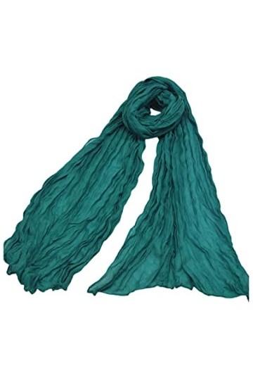 SERUMY Foulards Femmes dhiver Printemps Écharpes Coton Écharpe Noire Pashmina Écharpes pour Les Châles Et Les Wraps Dames-Bl