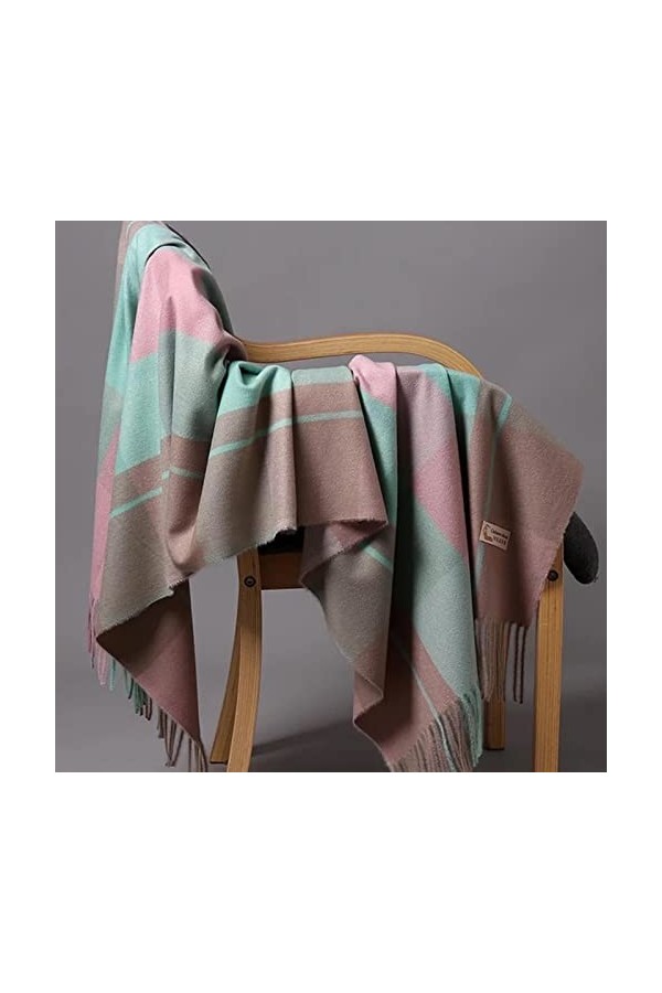 WALLBIG 200 * 70 cm Mode Automne Hiver Chaud Cachemire écharpe Motif à Pois Longs Glands Femmes épaissir Wrap châle Dame Sile