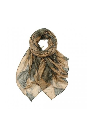 Mode Automne Ombre Géométrique Plaid Viscose Écharpe Dame Imprimer Châles Pashmina Foulards Musulman Hijab