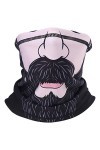 GDYX Écharpe Hiver 3D Clown Bandeau Magique Écharpe Laine Couverture Chaude Moitié Visage Tube Écharpe Turban Hip Hop Vent&nbsp;&nbsp;&nbsp;