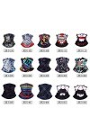 GDYX Écharpe Hiver 3D Clown Bandeau Magique Écharpe Laine Couverture Chaude Moitié Visage Tube Écharpe Turban Hip Hop Vent&nbsp;&nbsp;&nbsp;