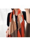 GSDJU Foulard Soie,Foulard Cheveux,Châle,Plage,Hiver Femmes Foulards Foulard en Soie Couvre-Chef Dames Plage Coton Doux Pashm