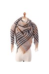 ZQTHL Femmes Écharpe Plaid Hiver Cachemire Écharpes Fashion Lady Pashmina Châle Chands Home Accessoires de vêtements dextéri