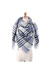 ZQTHL Femmes Écharpe Plaid Hiver Cachemire Écharpes Fashion Lady Pashmina Châle Chands Home Accessoires de vêtements dextéri