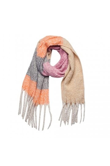 Chaussure Femmes Automne Hiver Écharpe Classique Gland Plaid Écharpe Chaud Doux Chunky Grande Couverture Wrap Châle Foulards 