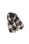 VERLAS Écharpe DHiver Pour Dames Femme Heart Check Cashmere Scarf Luxury Marque Hiver Écharpe Chaude Épaisse Chaude À Frange