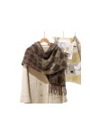 VERLAS Écharpe DHiver Pour Dames Femme Heart Check Cashmere Scarf Luxury Marque Hiver Écharpe Chaude Épaisse Chaude À Frange