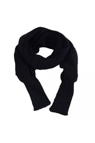 MYhose Écharpe dhiver pour Femmes, Couverture en Tricot dhiver, Longue châle, avec Manches, écharpe de Chandail de Couleur 