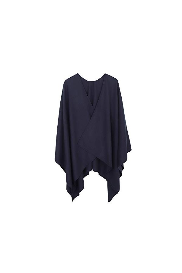 HSHIA Poncho pashmina super doux au toucher pour femme - Pour femme - - Taille Unique