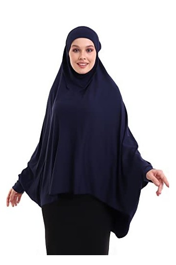 ihvan online, Couverture de hijab musulmane pour femme, Khimar islamique, vêtements longs salah, hijab de prière pour femmes,