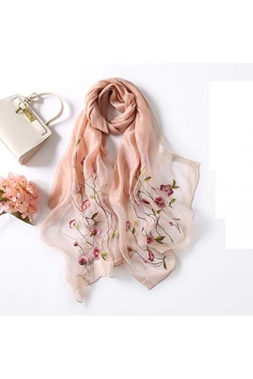 MEIBAOGE Femmes Châles Et Écharpes Dame Voyage Pashmina Écharpes dhiver De Haute Qualité, Écharpe-Rose