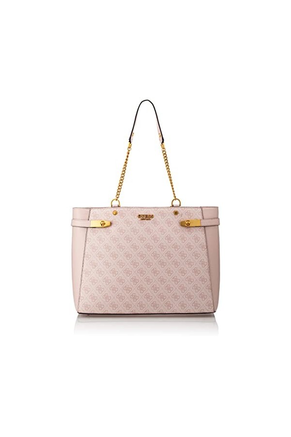 GUESS, Zadie Girlfriend Tote Femme, Light Rose Logo, Taille unique