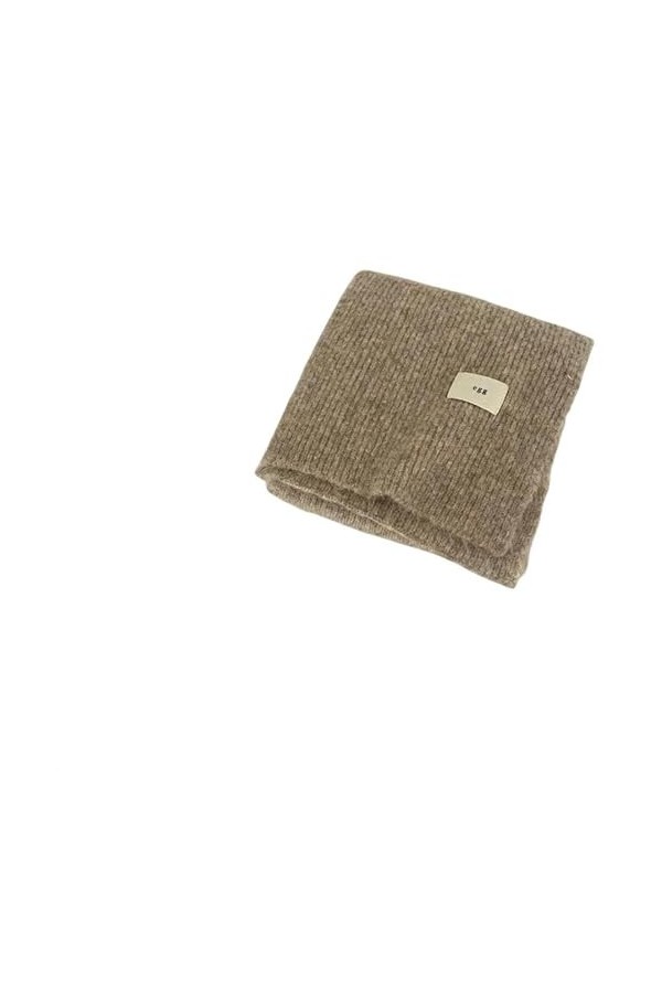 PARREN Écharpe DHiver Femmes Cachemire Écharpe Femmes Hiver Épaississement Chaud Doux Pashmina Châle Femmes Couleur Unie Tri