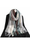 Écharpe Écharpe À Carref De Luxe Winter Cachemire Chaud Femmes Long Pashmina Foulard Femme Femme Lady Tassel Châle Wraps-4