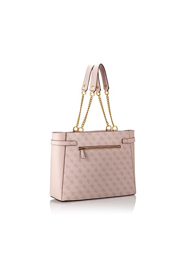 GUESS, Zadie Girlfriend Tote Femme, Light Rose Logo, Taille unique