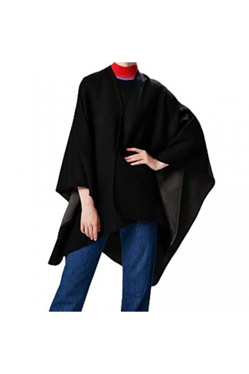 CarpartSJP Écharpes en Cachemire Imitation Faites à La Main dans Une Écharpe Châle, Poncho Femme Hiver, Écharpe Imitation Pas