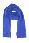 Écharpe Pashmina douce unie chaude en tricot dhiver tricoté pour lhiver et le ski pour femmes, filles, hommes, enfants, ble