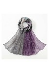 Yalych Hijabs for Femmes, Longue écharpe châle, Lady Print Pashmina Stole Wrap Snood Hijab Veil Voile de mariée Color : Vs50