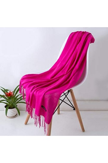 Femme Homme Canada Laine Cachemire Écharpe Pashmina Glands Femmes Wrap Chaud Marque De Luxe Écharpe Unisexe Hommes Écharpe Ro