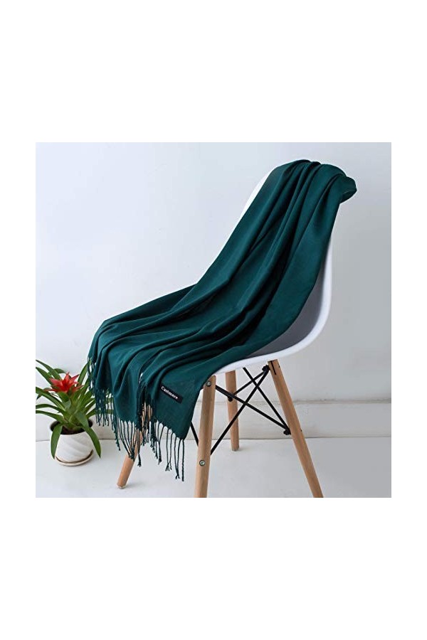 Femme Homme Canada Laine Cachemire Écharpe Pashmina Glands Femmes Wrap Chaud Marque De Luxe Écharpe Unisexe Hommes Écharpe Ve