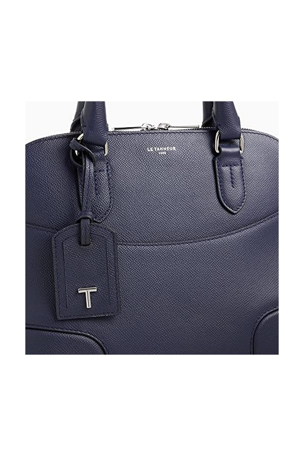 Le Tanneur Sac à Main Moyen modèle Romy en Cuir Grain croisé