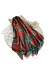 Écharpes Douces Écharpe à carreaux dhiver Design Femmes Cachemire Pashmina Chaud Châle chaude Envelopper Tassel Foulards Hom