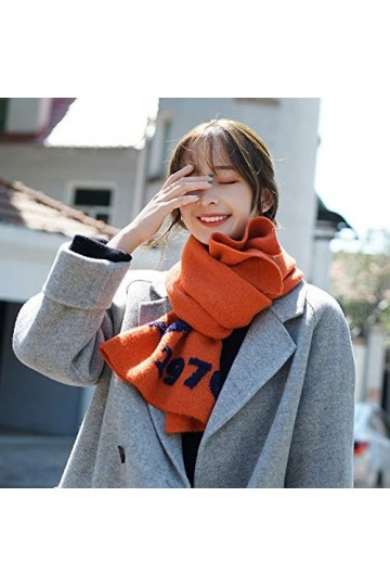 DMXYZZM Écharpe Wild Petite Écharpe Femme Courte Section Hiver Chaud Collier Décoratif Imitation Femme Cachemire