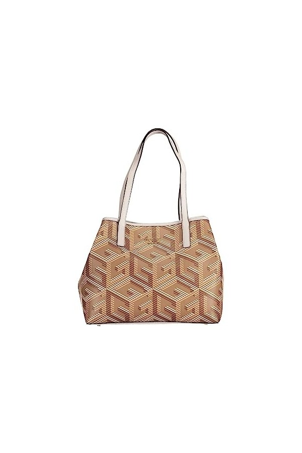 GUESS Vikky Tote, Bag Women, Logo Rose pâle, Taille Unique