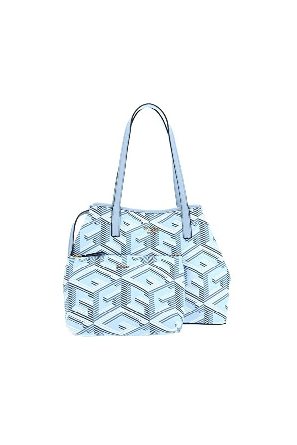 GUESS Vikky Tote, Bag Women, Logo Rose pâle, Taille Unique