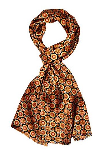 LORENZO CANA - Echarpe - À Pois - Femme or