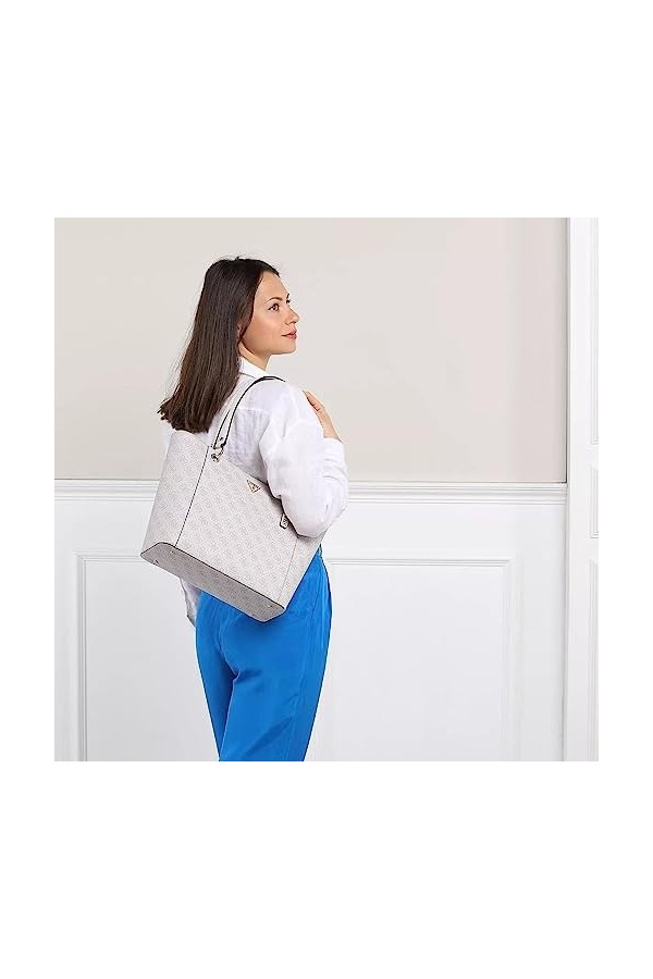 Guess Noelle, Sac Femme, Rose, Large