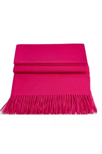 Dninmim Écharpe En Cachemire Pour Femmes, Châle Pashmina Chaud, Enveloppe À Pompon, Hiver FYR330-2