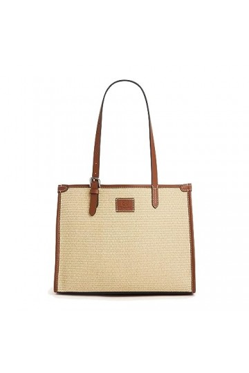 Le Tanneur sac cabas moyen modèle camille raphia